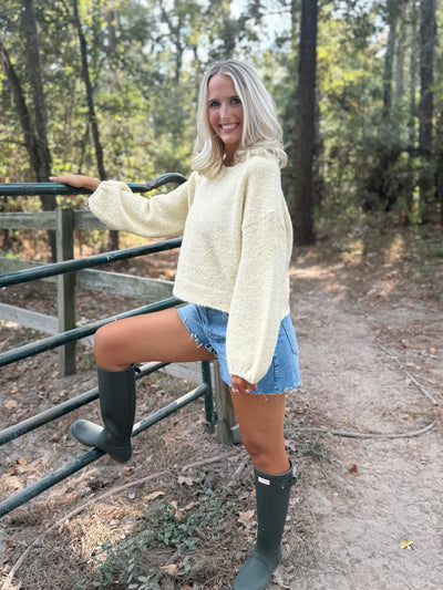 Butter Yellow Sweater