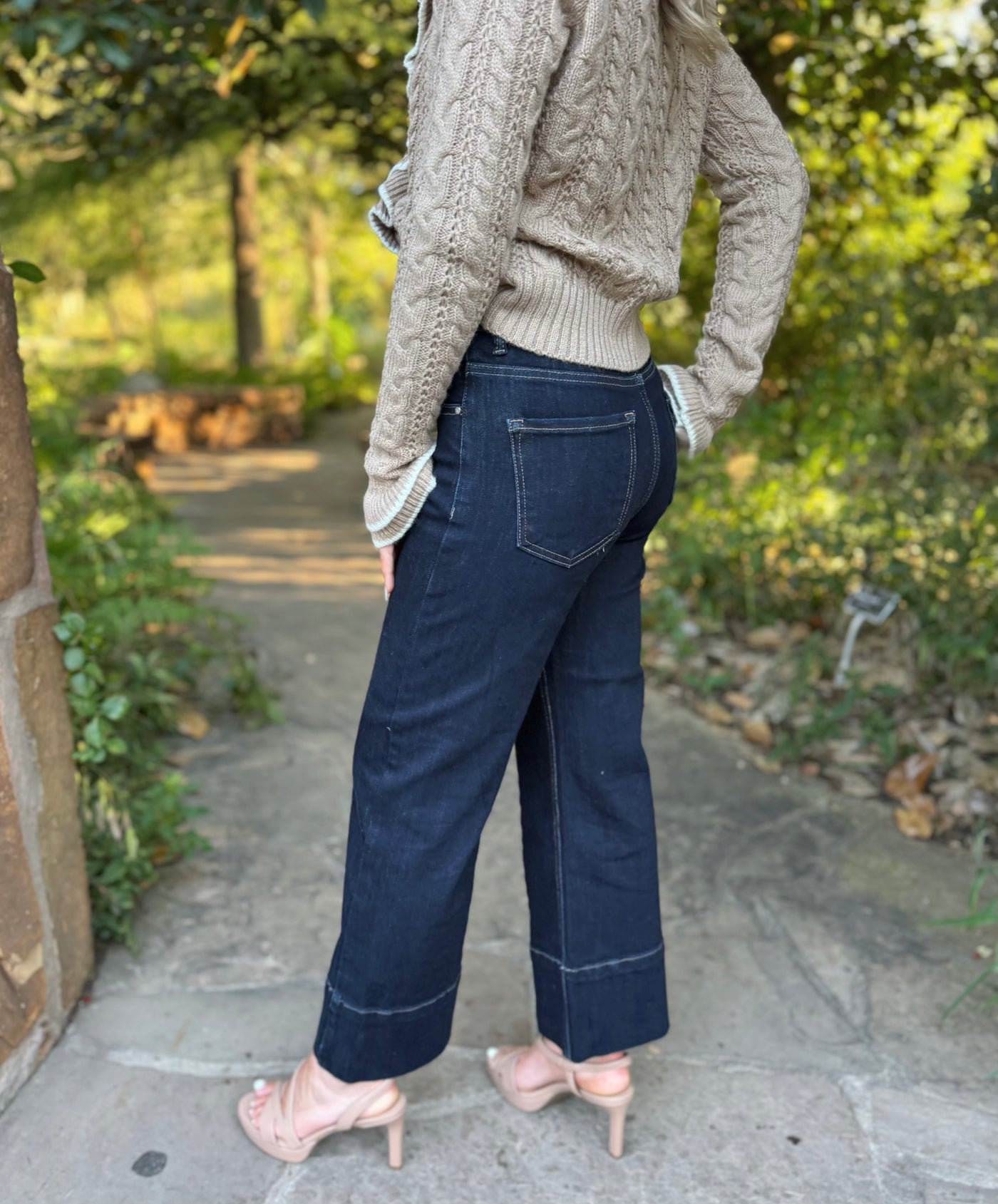 Dark Denim High Rise Jeans