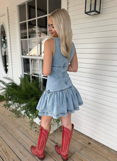 Cassie Denim Dress