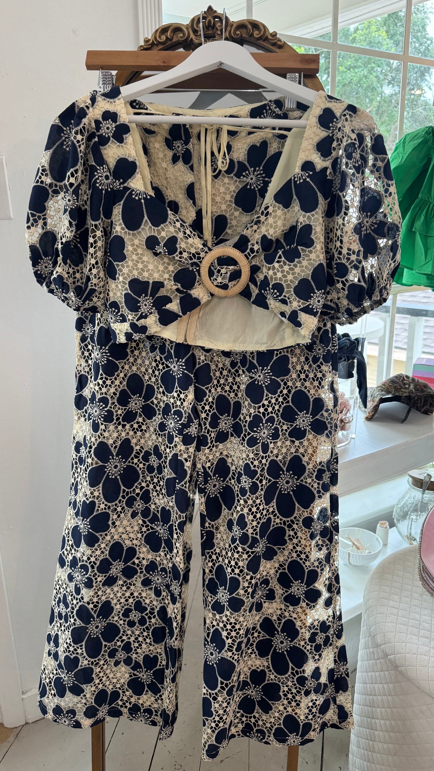 Lace Navy Set