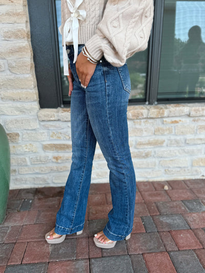 Josie Mid Rise Bootcut Jeans