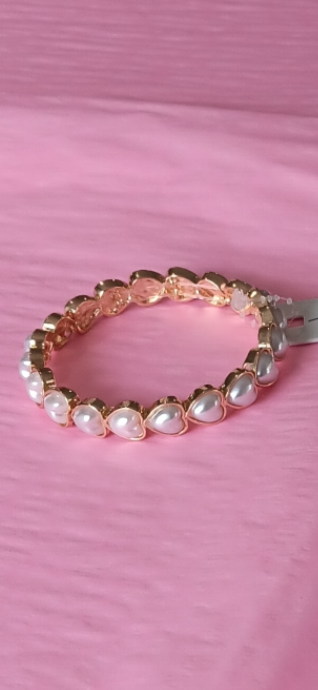 Pearl Heart Bracelet