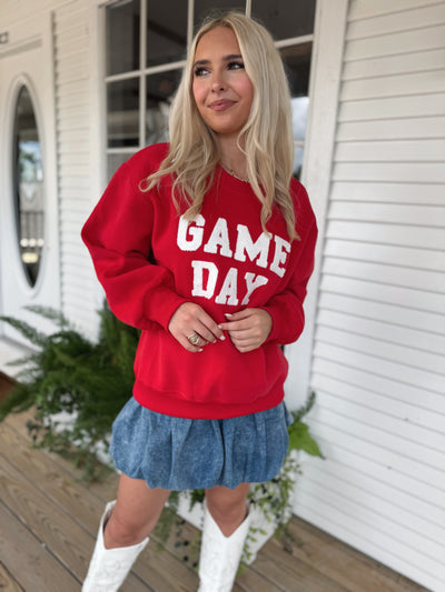 Red Game Day Sweatshirt