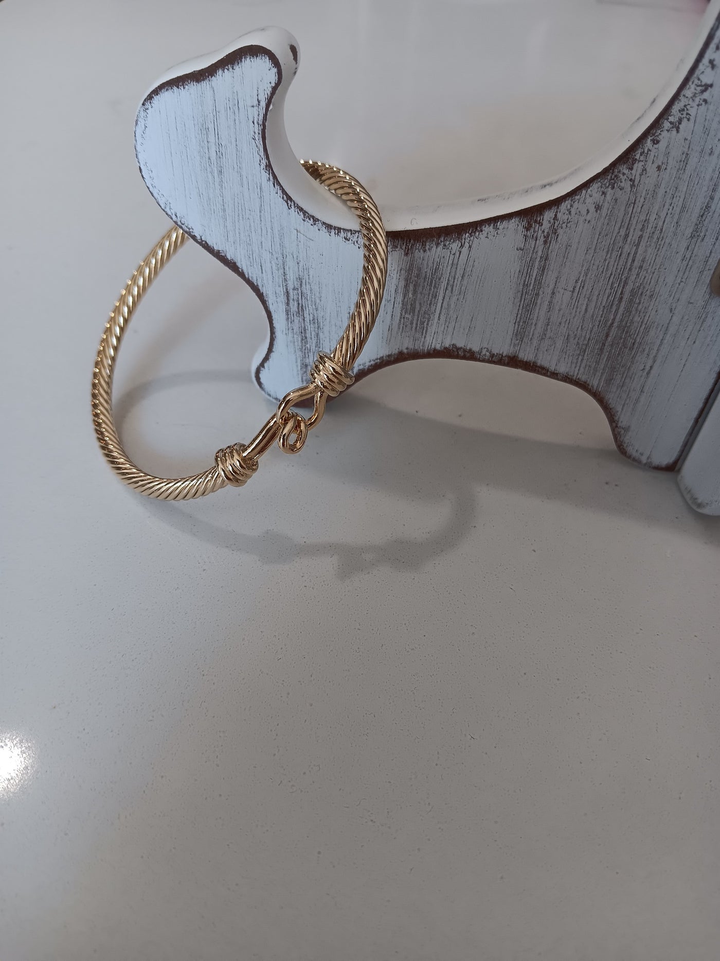 Gold Lux Bangle Bracelet