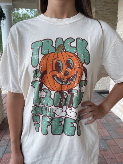 Trick or Treat Halloween Graphic Tee