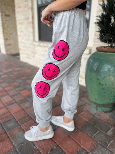 Smiley Face Joggers