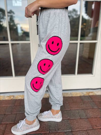 Smiley Face Joggers